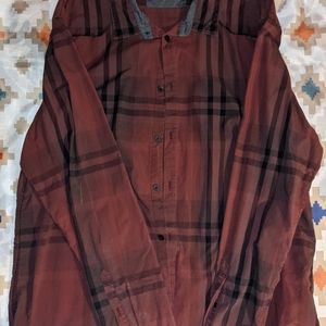 Calvin Klein long sleeve button up flannel
